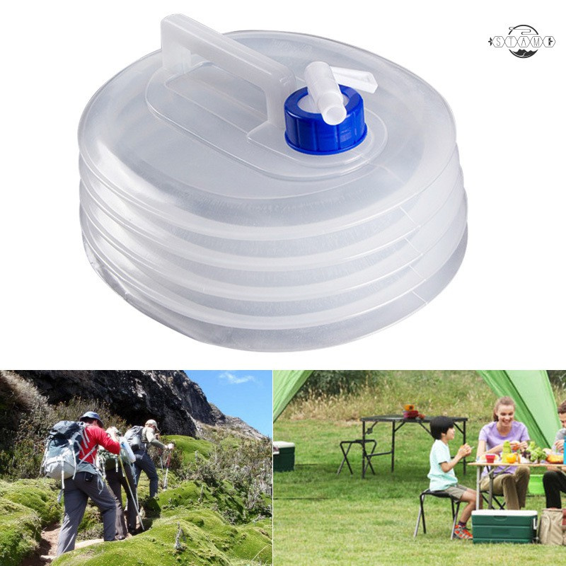 Outdoor Water Bucket Camping Foldable Collapsible Survival Applicable Water Bottle Container