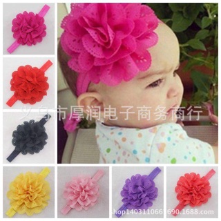 Băng đô ren hoa mềm cho Bé gái