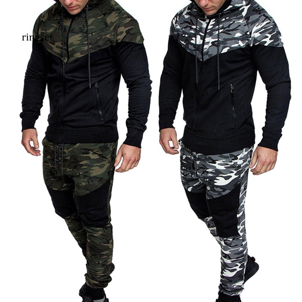 Bộ quần áo thể thao rằn ri cho nam | BigBuy360 - bigbuy360.vn