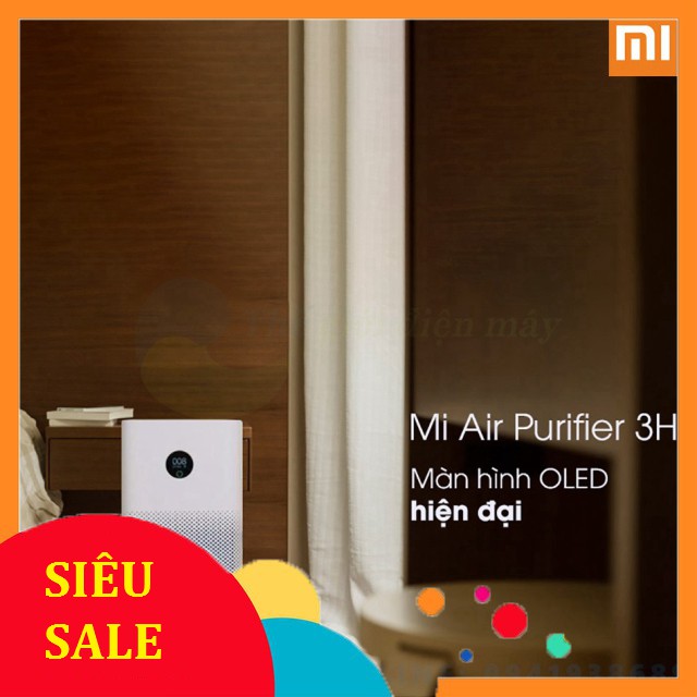 [SiêuRẻ]  [Bản quốc tế] Máy lọc không khí Xiaomi Air Purifier 3H - Shop Thế giới đ