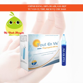 Tảo biển tươi dạng nước Tout En Vie, Pháp (14 ống)