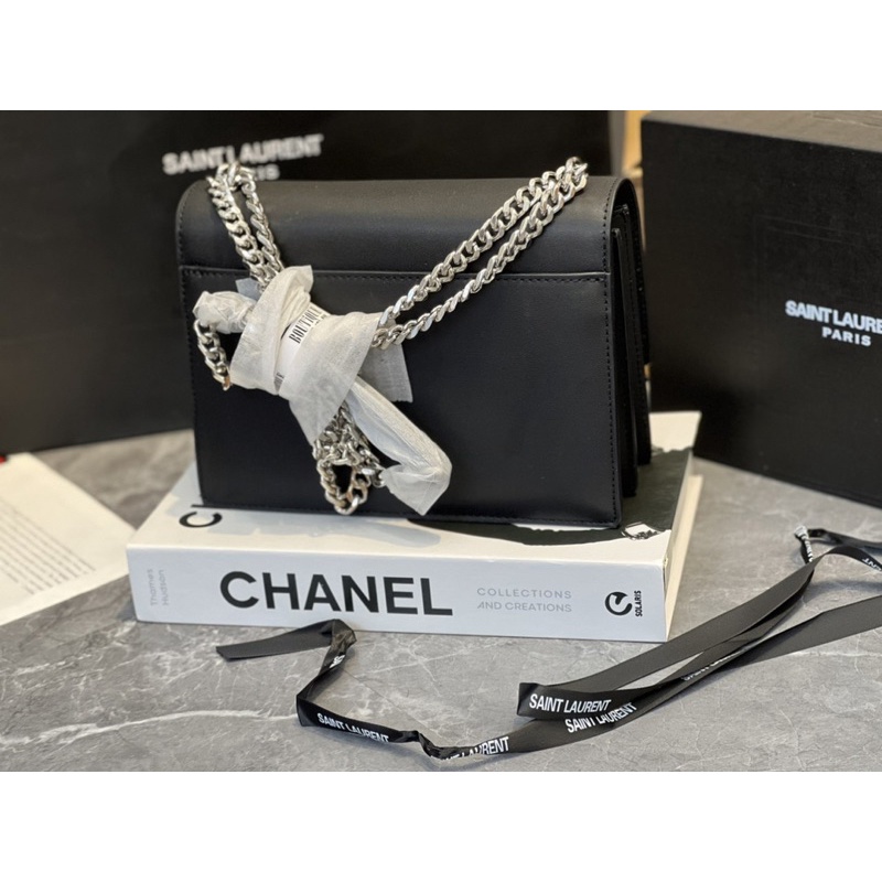 Túi xách nữ Y S L Sunset Monogram Supper da cừu fullbox vip nam châm