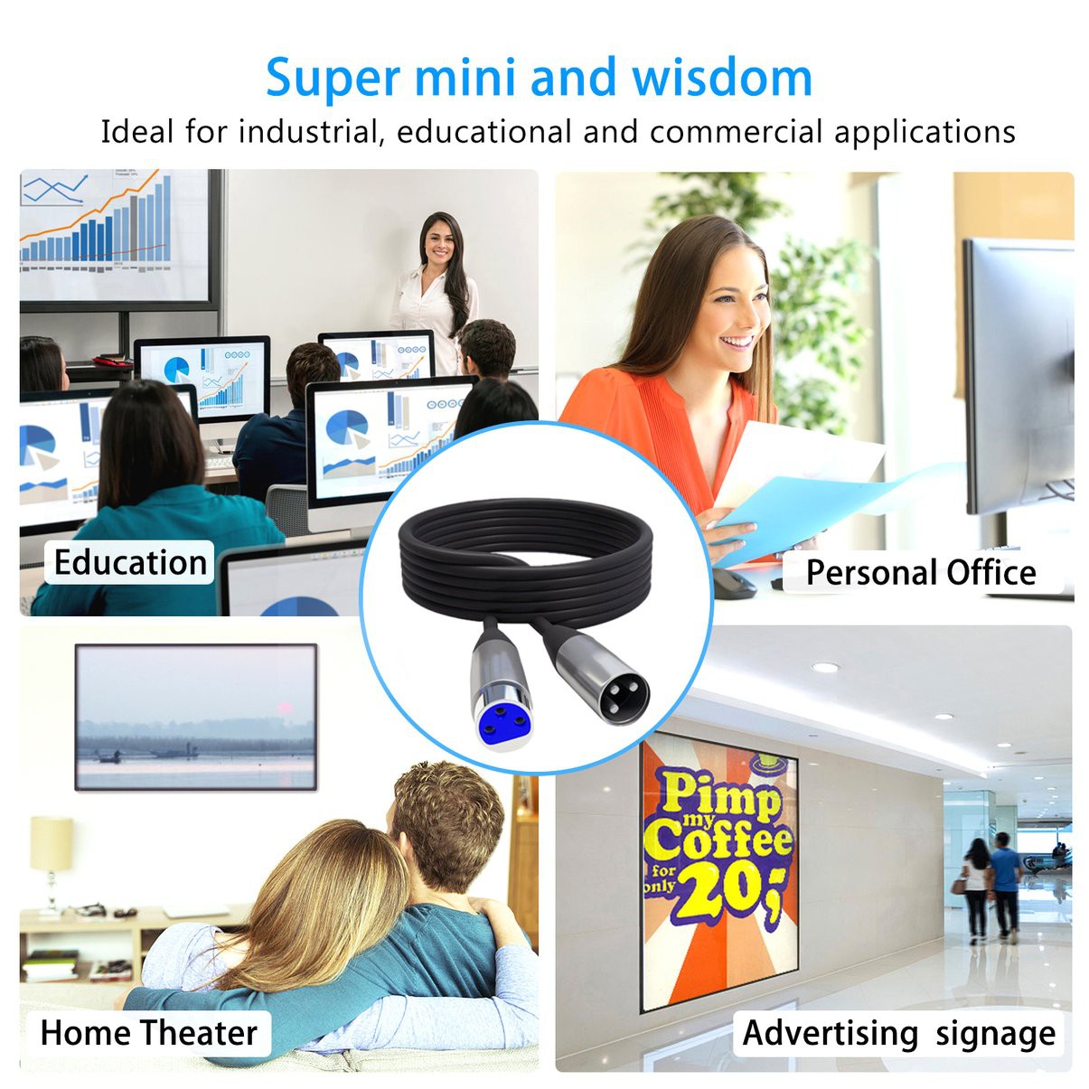 Cáp Micro Xlr 3-pin | BigBuy360 - bigbuy360.vn