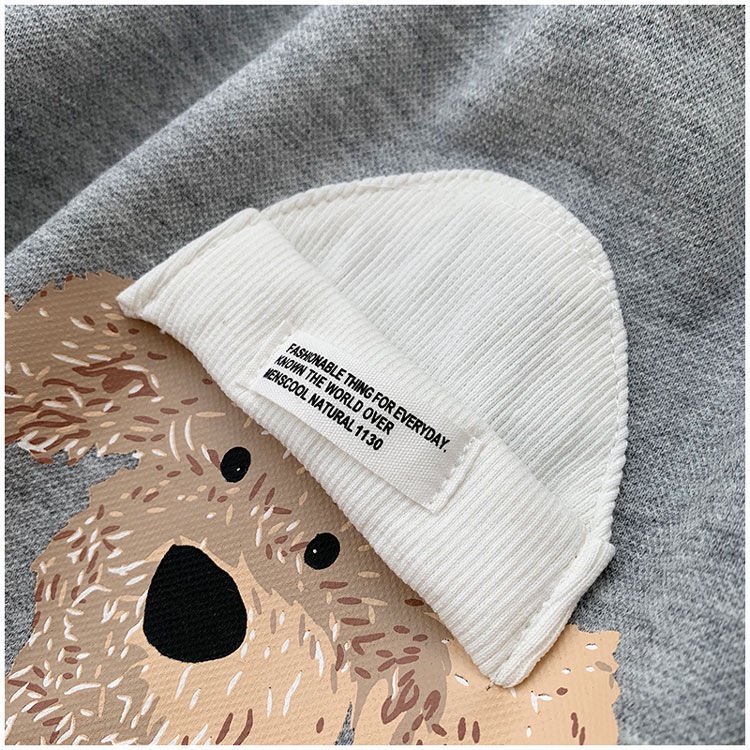 Áo sweater Cổ Tròn In Họa Tiết Xinh Xắn Theo Phong Cách Mùa Thu Dành Cho Nữ