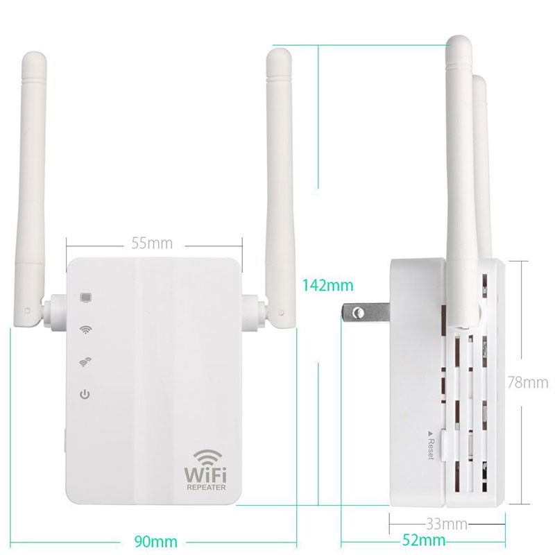 Bộ Khuếch Đại Tín Hiệu Không Dây 300mbit / S Wifi Wlan 802.11n