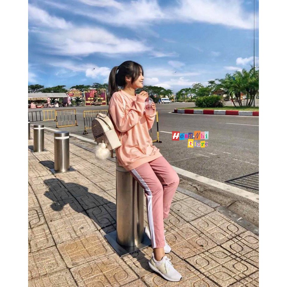 QUẦN KAKI 1 SỌC MÀU HỒNG - QUẦN KAKI 1 LINE PANTS UNISEX PINK - MM