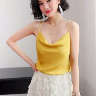 Áo 2 dây cổ đổ lụa loại 1