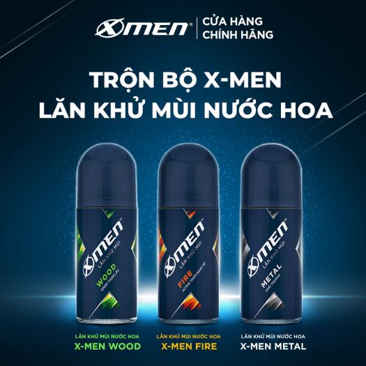Lăn khử mùi nam Xmen Wood / For Boss Intense 50ml