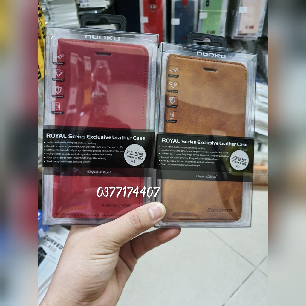 Bao da Nuoku dạng ví cho iPhone 12 Pro Max/ 12 Pro/ 12/ 11/ 11 pro/ 11 Pro max/ Xs Max/ XR/ XS/ 7+/ 8+/ SE/ 6/ 6 Plus | BigBuy360 - bigbuy360.vn