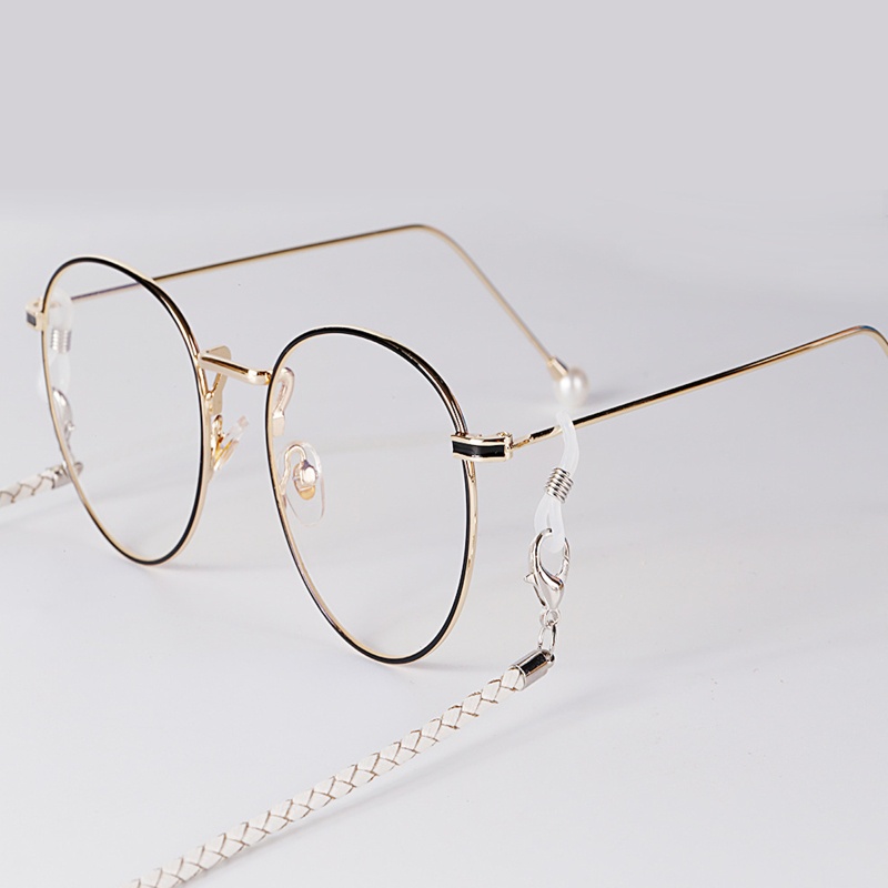 Sa Dây Đeo Mắt Kính Bằng Da PU Phong Cách Vintage