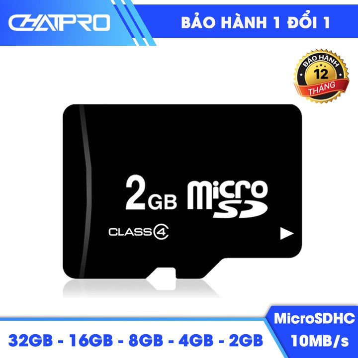 Thẻ nhớ Micro SD Class 6