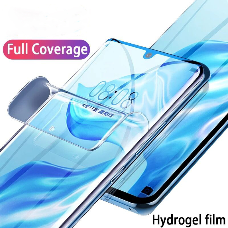 Miếng Dán Màn Hình Trong Suốt Cho OPPO F19 Pro + 5G F17 F15 F9 F11 Pro F7 F5 F1 F1S F3 Plus Hydrogel Nano Film