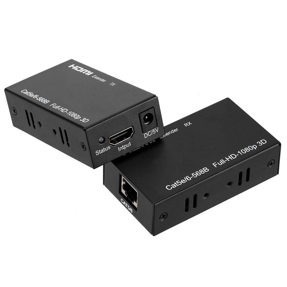 HD Extender 60M (Nối dài HDMI bằng dây LAN 60m )