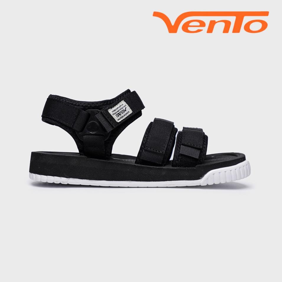 Giày Sandal Vento Unisex 3 Quai SD9801 Đen 