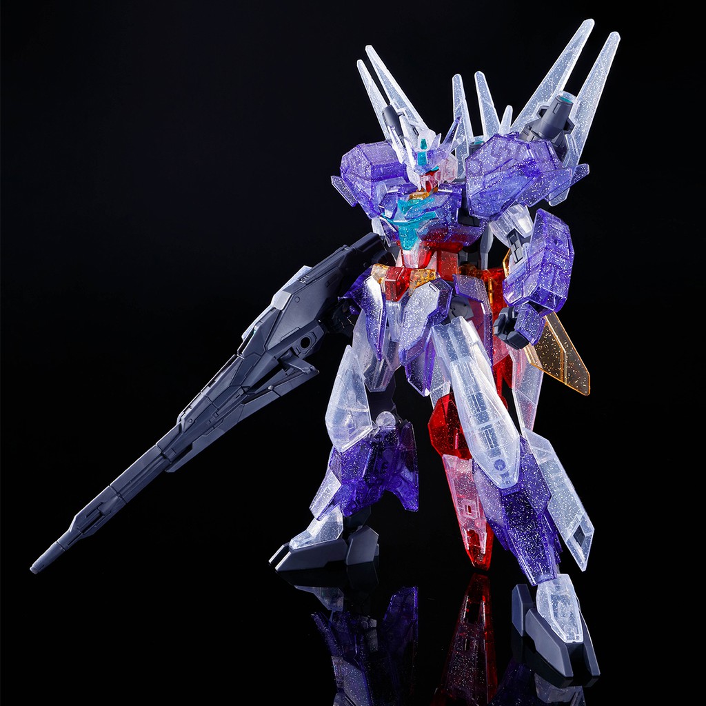 Mô Hình Lắp Ráp The Gundam Base Limited HG BD:R Uraven [Dive into Dimension Clear] (tặng kèm base)