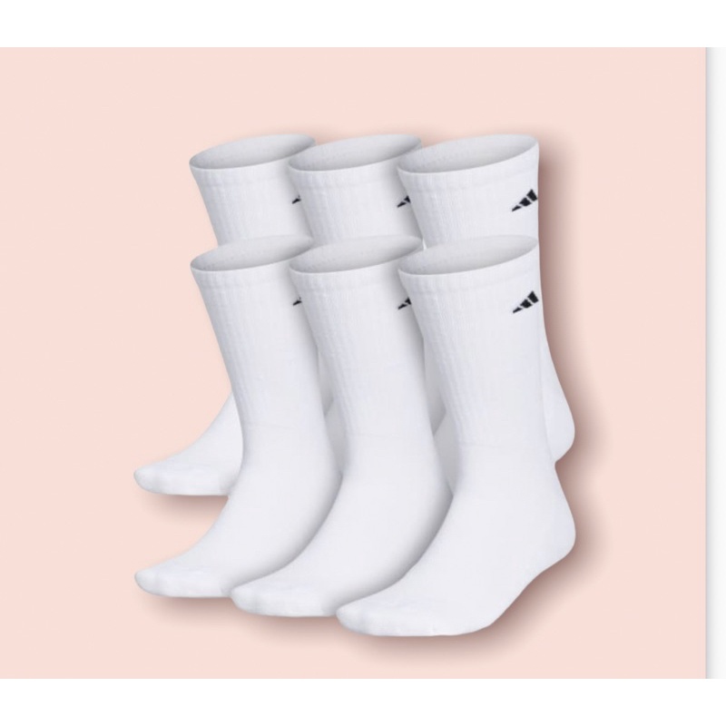 Tất ADIDAS cổ cao [ Hàng dày xuất khẩu ] Vớ thể thao dệt kim cao cấp 95% Coton hạn chế mùi hôi và thông thoáng