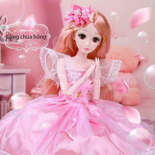 Búp bê công chúa cao cấp nhắm mở mắt cao 60 cm