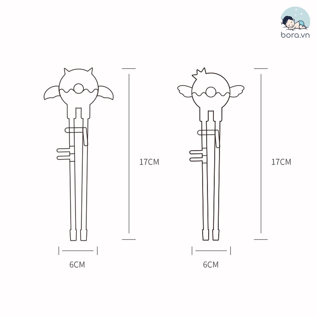 Đũa tập ăn cho bé cao cấp Misuta