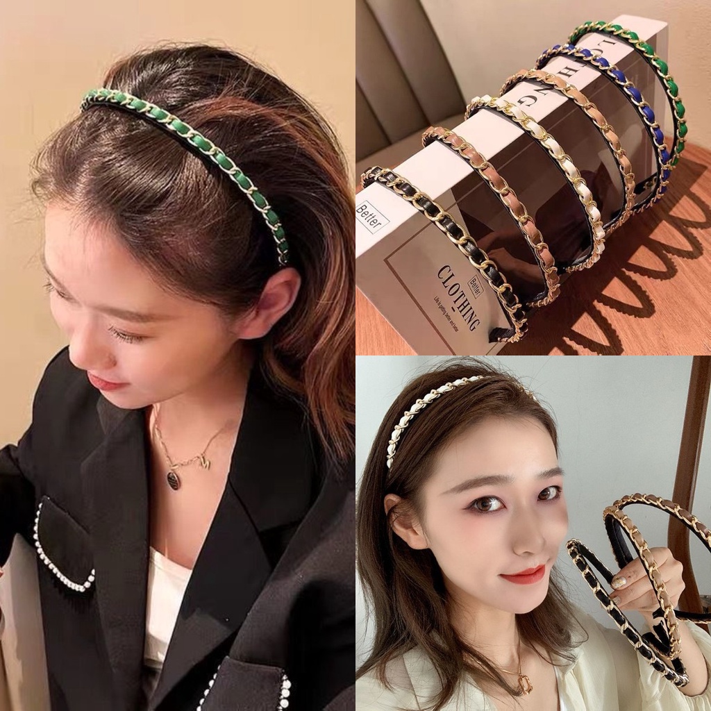 Băng Đô Cài Tóc Vải Mỏng Dáng Ngắn Phong Cách Hàn Quốc Thanh Lịch Thời Trang Mùa Hè Hàng Mới Dành Cho Bạn Nữ