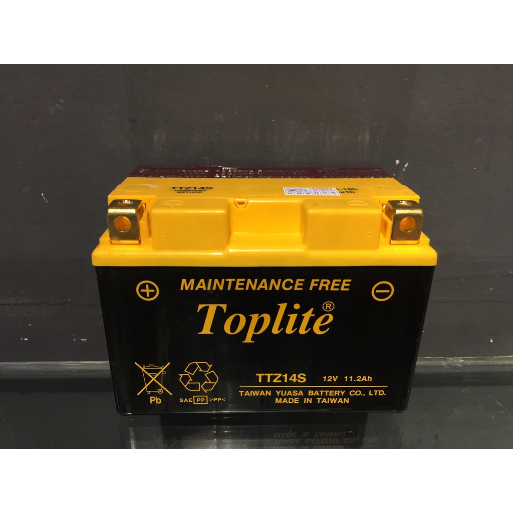 BÌNH ACQUI YUASA TOPLITE TTZ14S (12V – 11.2AH)