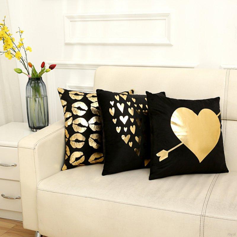 Áo Gối Được Làm Từ Chất Liệu Vải Lanh Và Cotton Với Kích Thước 45cm X 45cm