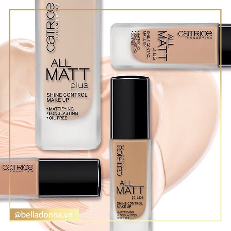 Kem Nền Kiểm Soát Dầu Hiệu Qủa Catrice All Matt Plus 30ml