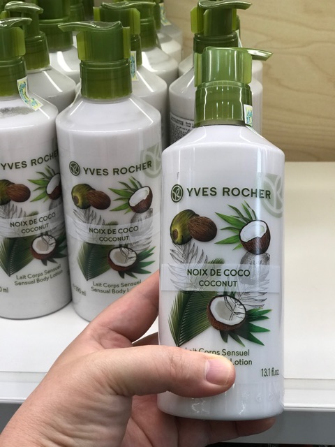 Sữa dưỡng thể Yves Rocher Dừa Nhiệt đới )v . Sản phẩm có tem nhập khẩu và bảo hành chính hãng !