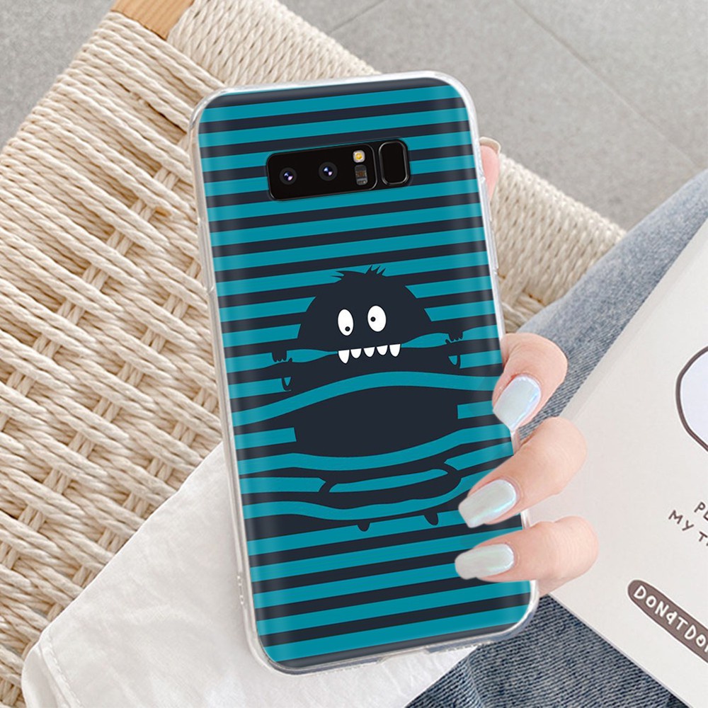 Ốp Điện Thoại Dẻo Trong Suốt Họa Tiết Hoạt Hình Quái Vật Cookie Dễ Thương Cho Motorola Moto E6 E5 E4 Play E7 Plus E6S 2020 Vm47