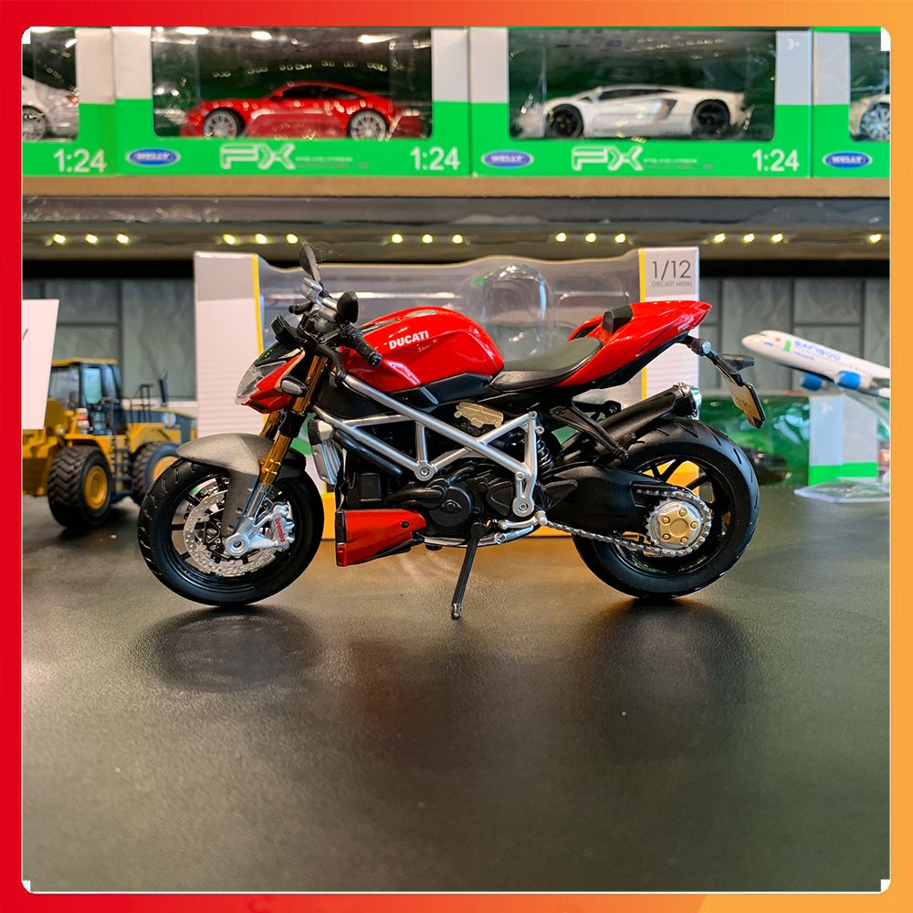 Xe mô hình Ducati Streetfighter S tỉ lệ 1:12 Maisto