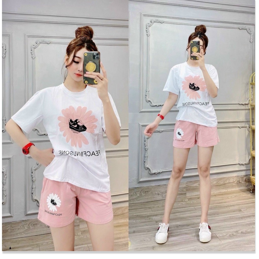 Set bộ đồ mặc nhà thun cotton nữ cực đẹp , mát mẻ , hot hè 2021 KOKO MI STORE