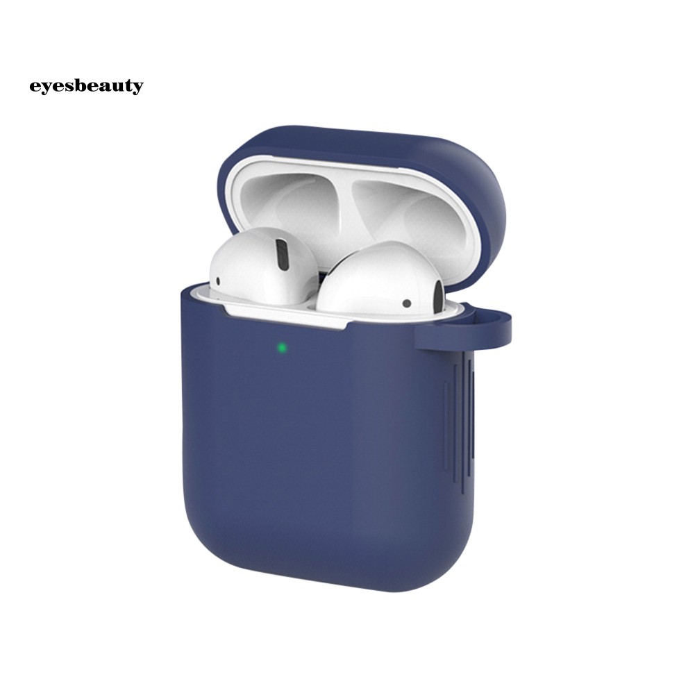 Hộp silicone mềm chính xác bảo vệ chống trầy xước cho hộp sạc tai nghe Apple AirPods 1/2 | BigBuy360 - bigbuy360.vn