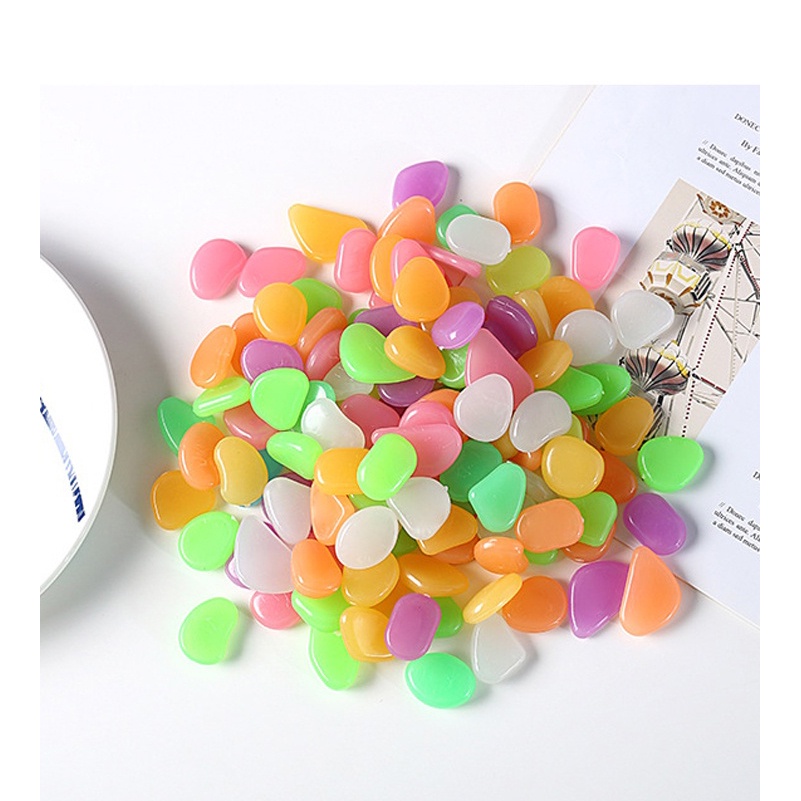 Đá Cuội Phát Sáng Trong Đêm sỏi dạ quang trang trí tiểu cảnh, chậu cây cảnh, hồ cá Trang Trí Bể Cá DPS SUVADO