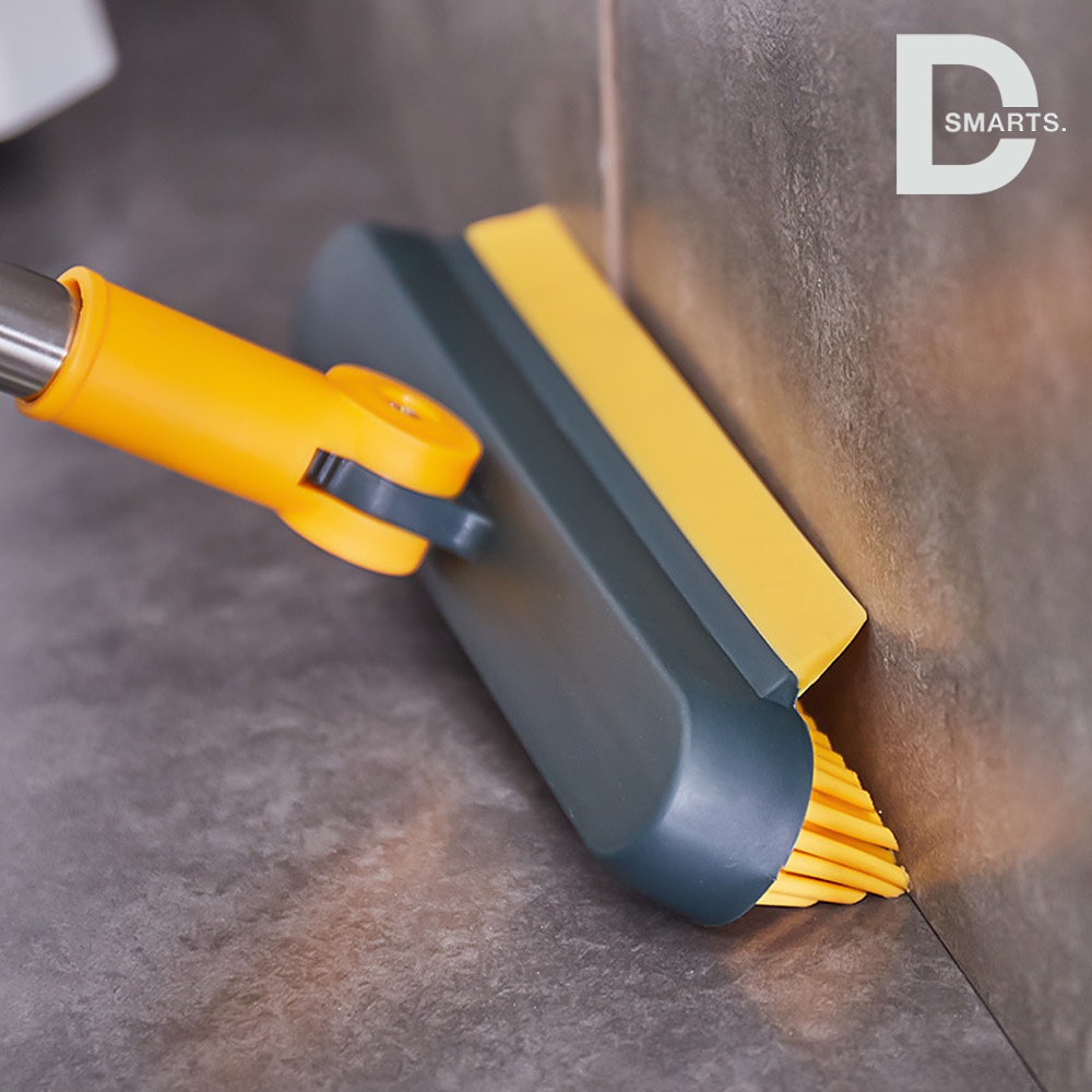 Cây chà sàn nhà tắm chất liệu Silicon chống xước đa năng kèm gạt kính thông minh