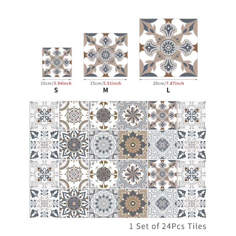 Set 10 Miếng Dán Viền Cầu Thang Chống Nước Có Thể Tháo Gỡ Cho Nhà Bếp Nhà Tắm