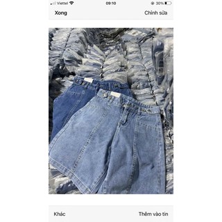 Quần jeans ngố