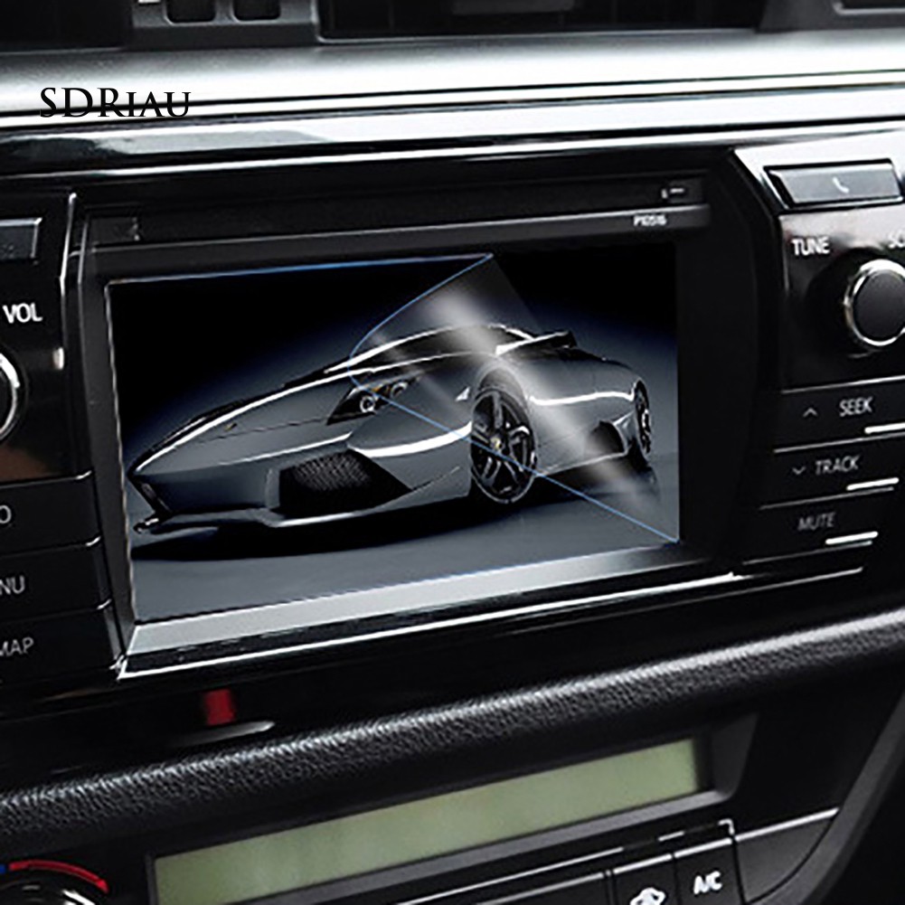 Miếng dán kính cường lực 7 inch bảo vệ cho màn hình GPS ô tô