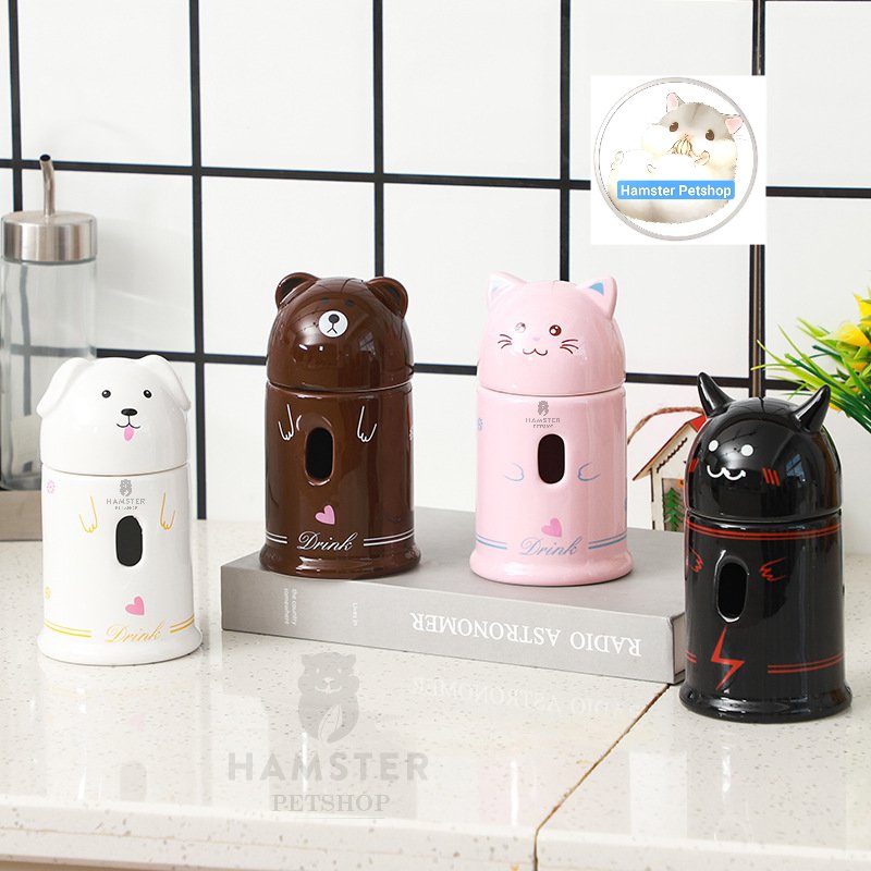 Đế bình sứ hình động vật cho Hamster
