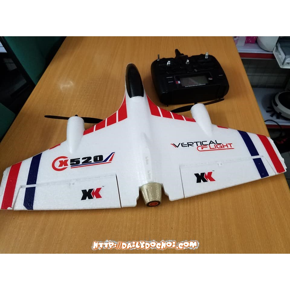 Máy bay cánh bằng 6 kênh XK X520 động cơ không chổi than