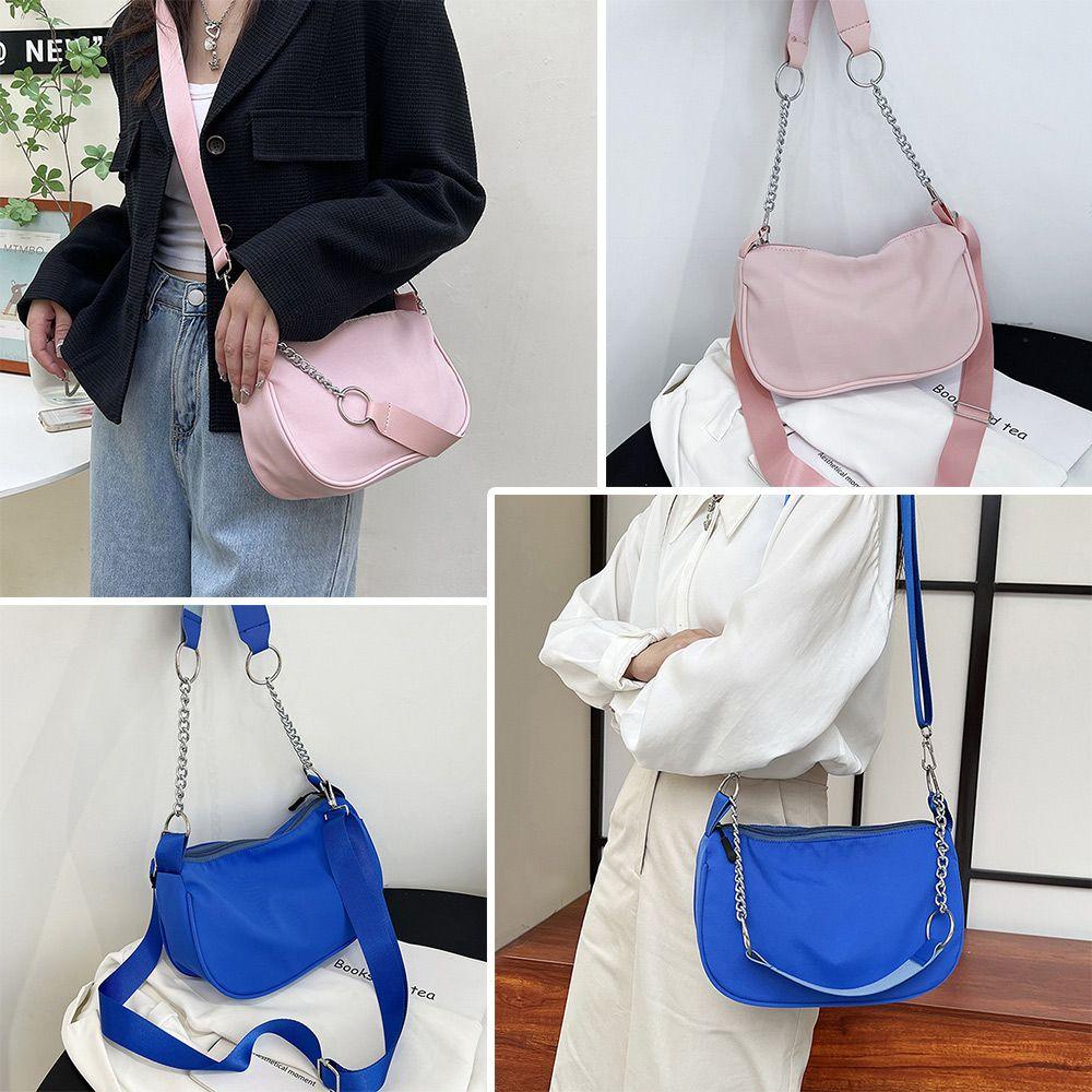 Túi Đeo Vai / Kẹp Nách Màu Sắc Cầu Vồng Xinh Xắn Cho Nữ