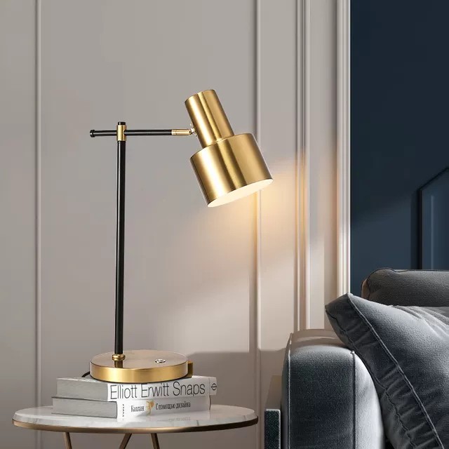 Đèn bàn học chống cận thị, chống lóa, đèn trang trí cao cấp, đèn decor- BH 2 năm, tặng kèm bóng led; Ảnh và video thật