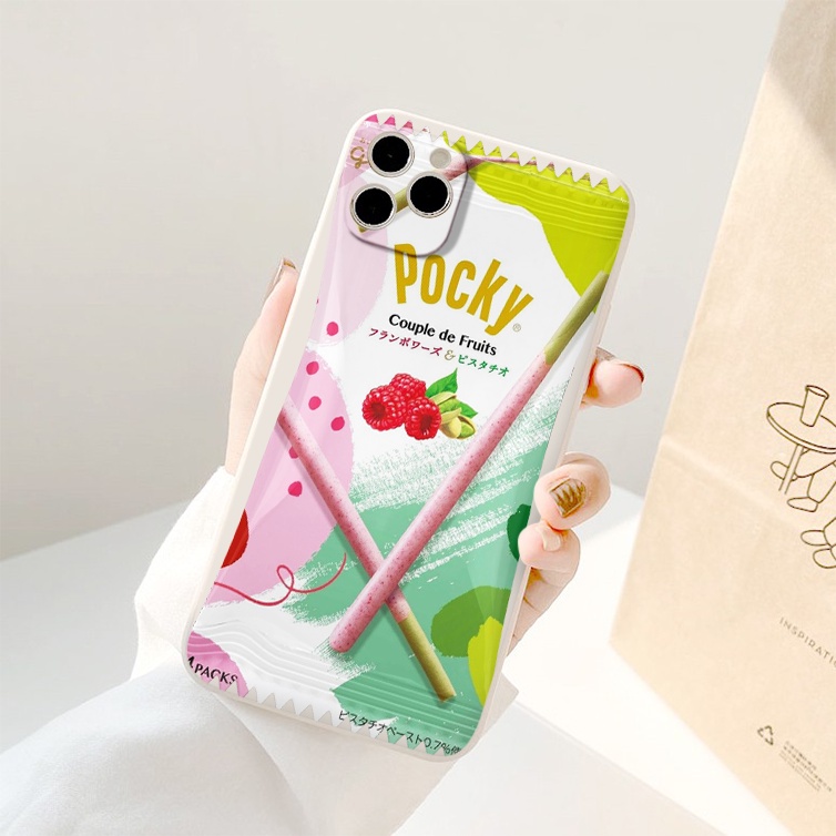 Ốp lưng iphone vỏ kẹo Pocky nền trơn iphone 6/6plus/7/7plus/8/8plus/x/xr/xs/11/12/13/14pro/max/promax tr451