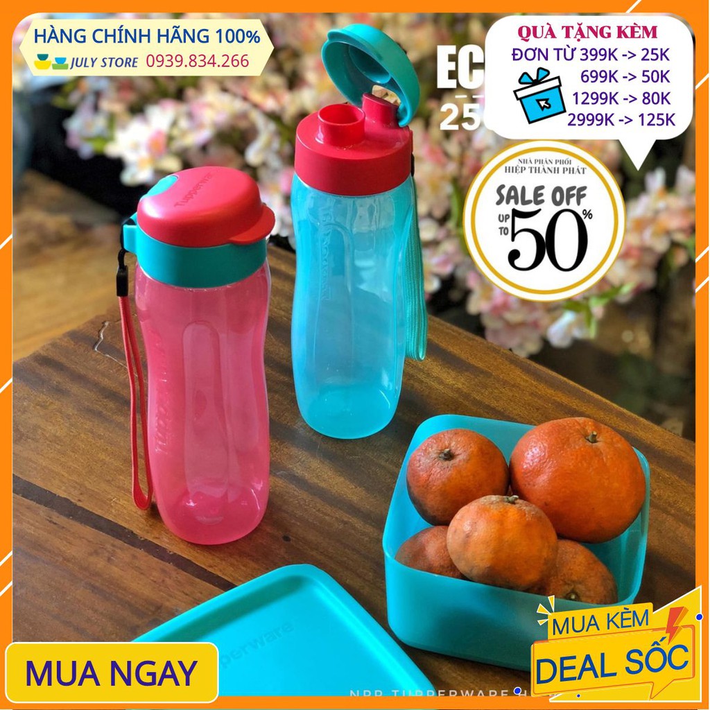 Bình Nước Tupperware FreeshipEco Bottle Gen II 500ml