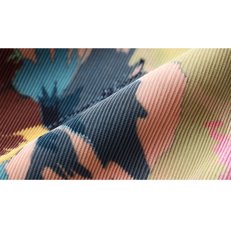 Đầm Sườn Xám Cách Tân Dáng Chữ a In Họa Tiết Phong Cách Trung Hoa Cổ Điển Thời Trang Mùa Hè 2022 Mới