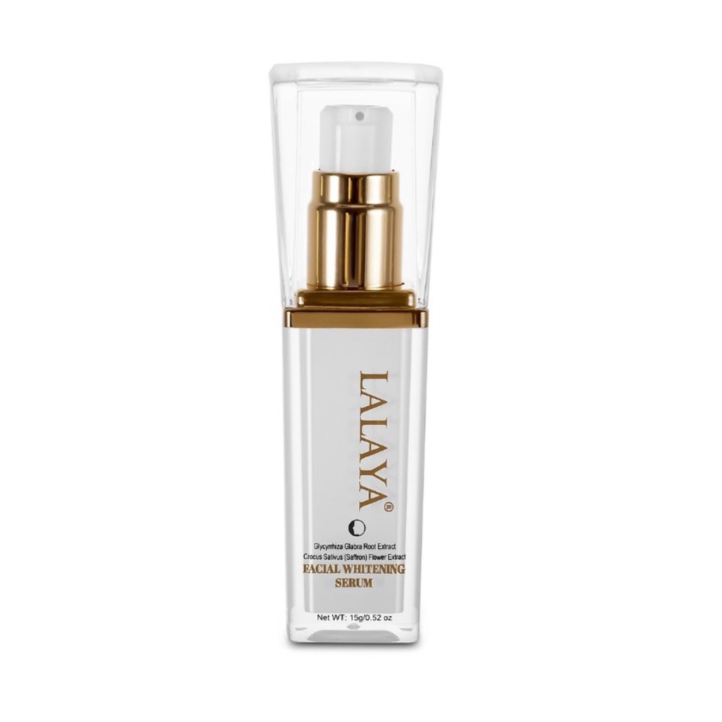 Serum dưỡng trắng da &amp; ngăn ngừa nám tàn nhang, LALAYA FACIAL WHITENING SERUM LLY03B 15ml