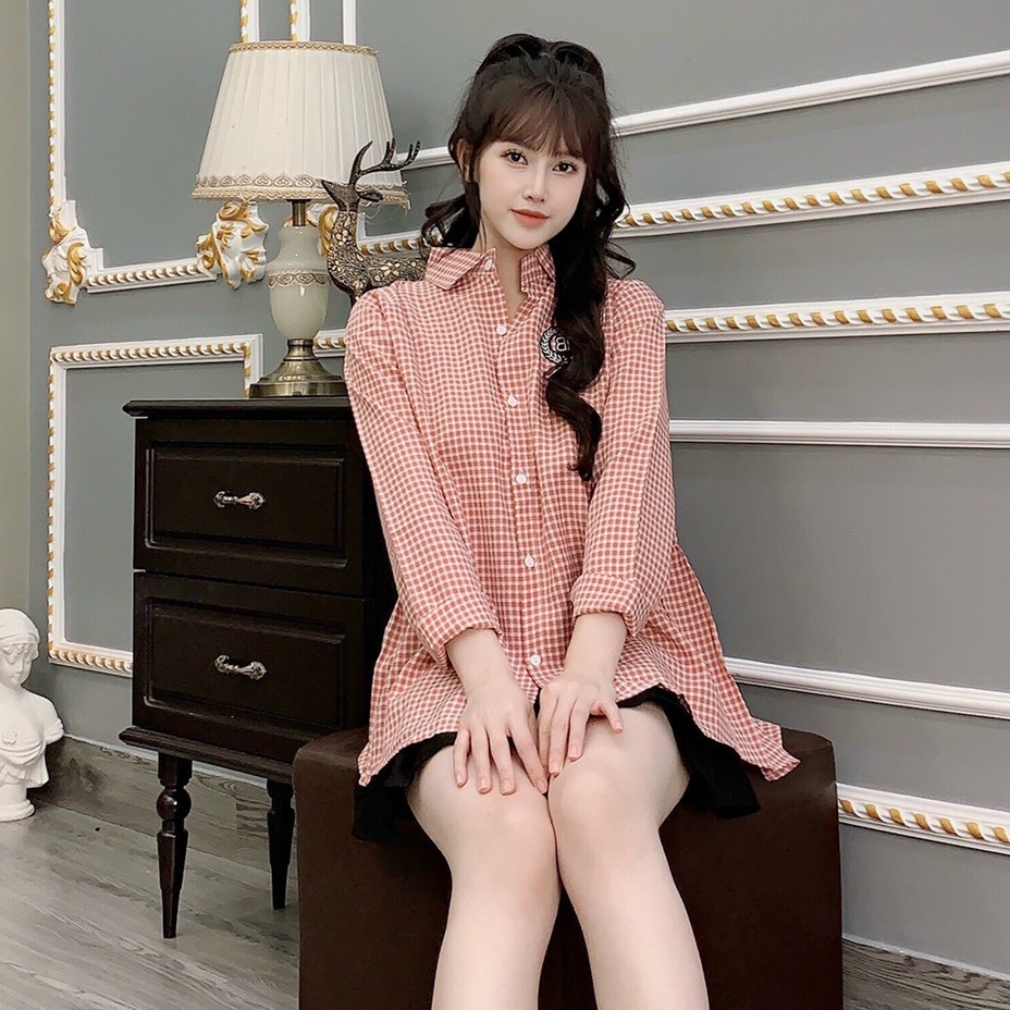 Áo Bầu Dài Tay Thu Đông Trước Và Sau Sinh Cho Mẹ Bầu