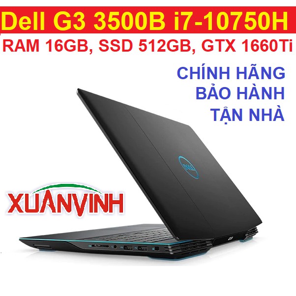 Dell Inspiron 15 G3 3500B Core i7-10750H 16GB SSD512GB GTX1660Ti 6GB Phiên bản 2020 (New 100% Chính Hãng) | BigBuy360 - bigbuy360.vn