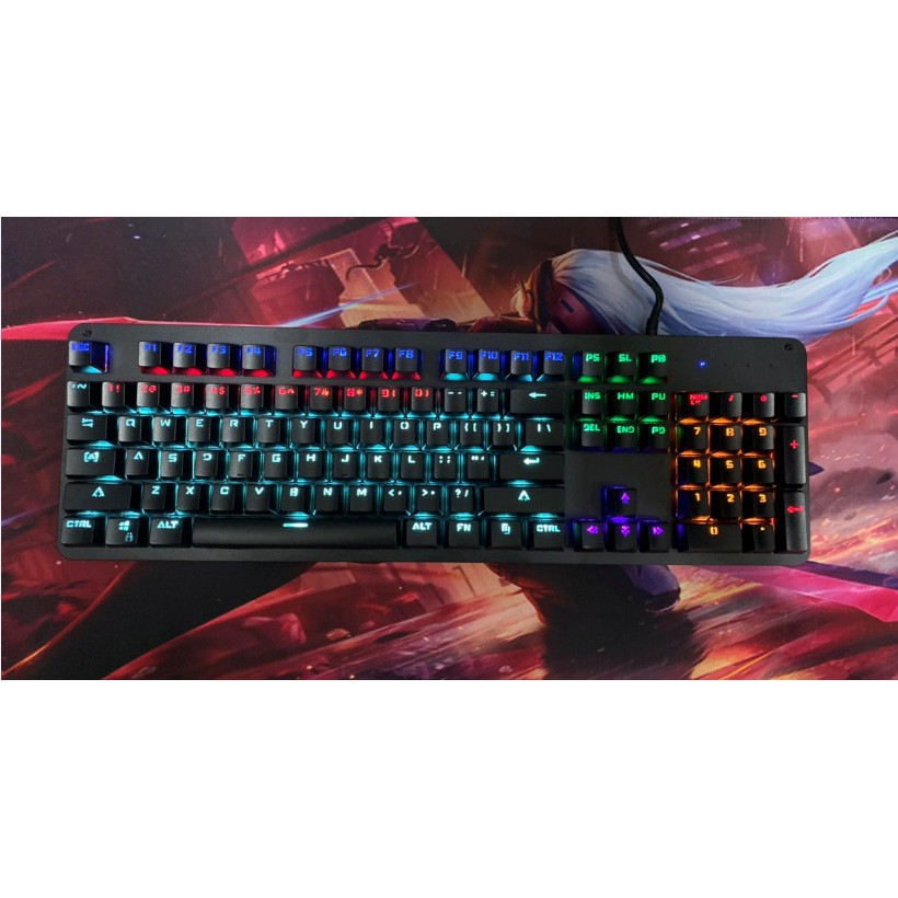 Bàn phím cơ led RGB K-913 | WebRaoVat - webraovat.net.vn