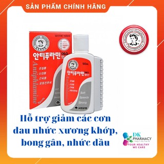 DẦU HÀN QUỐC AUTHENIC-giảm các đơn đau xương sống, lưng, khớp vai, khớp gối, tay,chân, giảm đau đầu, bong gân