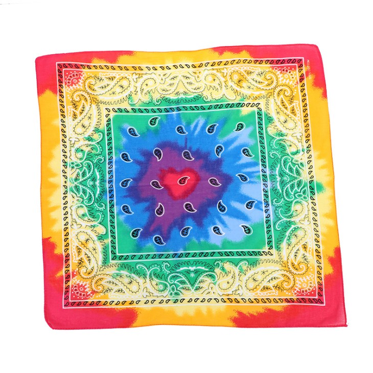 RẺ VÔ ĐỊCH  Khăn bandana cầu vồng phối màu mẫu mới nhất