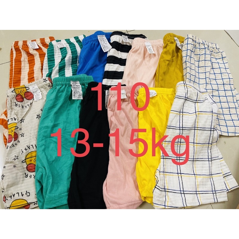 Set 3c (không chọn mẫu) Quần đùi mát rượi vải cotton giấy hửu cơ xuất hàn